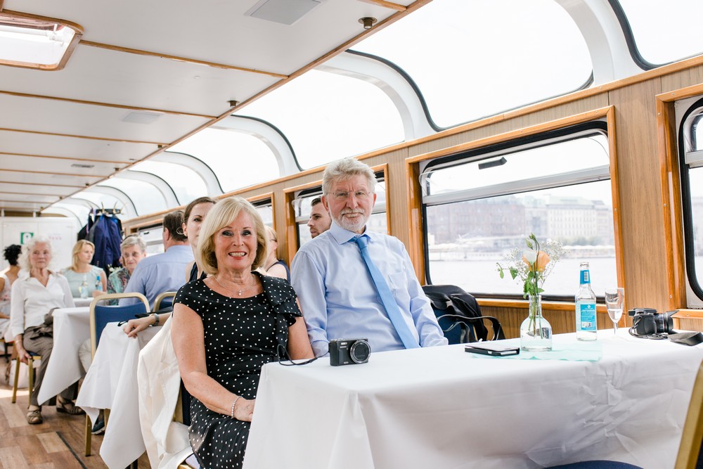 Hochzeitsfotograf auf einem Alsterschiff!